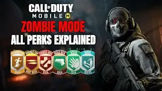 Call of Duty Mobile Zombie Mode All Perks Explained & Locations🔥Hindi