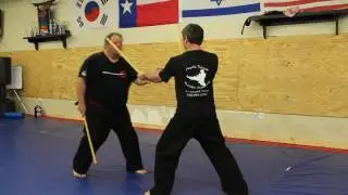Hidden Sword Martial Arts Modern Arnis 8 count double stick feeding drill