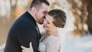 A Snowy Winter Wedding  | Blackberry Ridge Golf Club | Brianne + Chris