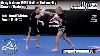 Jab - Cross Series - Focus Mitts - Greg Nelson