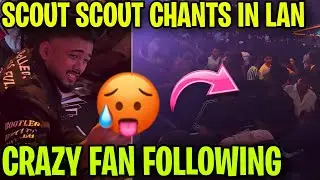 Scout Scout Chants in IQOO LAN 🥵 Crazy Fan Following 🔥