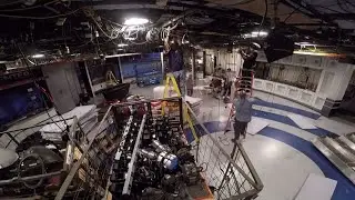 Timelapse Shows Teardown And Construction Of New CBS2 Set