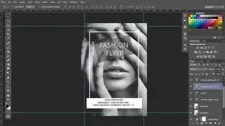 Fashion flyer | Photoshop tutorial