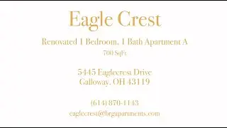 Eagle Crest - Renovated 1 Bedroom, 1 Bath Apartments A