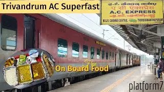 Chennai Central to Thrissur by 22207 Chennai Trivandrum AC Superfast in AC 3-Tier | Train Journey