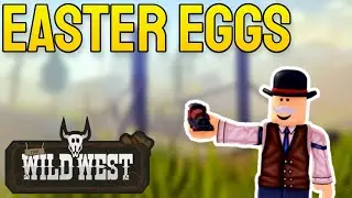 Top 11 Coolest EASTER EGGS - Roblox Wild West