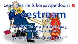 Samenkomst zondag 28 september 10.00 uur Apeldoorn. Thema: 