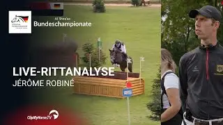 LIVE-Rittanalyse mit Jérôme Robiné auf den Al Shira’aa Bundeschampionaten🎤