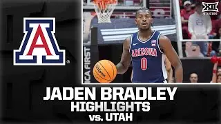 Jaden Bradley Highlights vs. Utah | 2025-26 Big 12 Men&rsquo;s Basketball