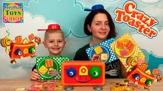 ИГРА: (Веселый Тостер)! Делаем самые вкусные тосты. // Crazy Toaster Game Unboxing
