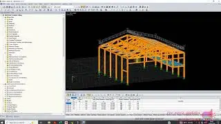 Complete Modelling of Timber Hunger Member and Surface in RFEM Part 1 || Assign Loads Live, Wind