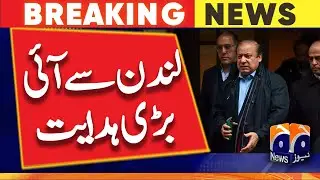 PML-N - Nawaz Sharif's big decision issued instructions to the party leaders | Geo News