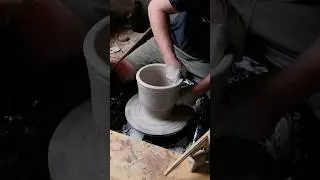 Throwing a large handmade bowl. #handmade #art #diy #artist #bowl