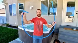 Hot Tub Vacuum Assembly and Demonstration