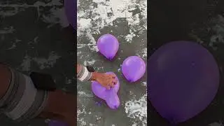Popping Balloons in New style | Totally Satisfying  #poppballons #relaxing #balloon #asmr #shorts