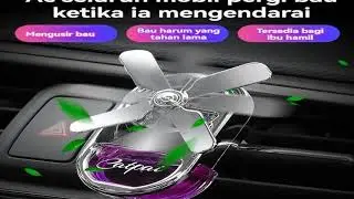 Parfum Mobil Car Pajangan Mobil Colok AC Kipas Perfume Pewangi Mobil Pengharum Mobil