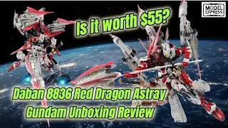 Стоит ли он 55 долларов? Обзор распаковки Daban 8836 Red Dragon Astray Gundam #gundam #gunpla #ba...
