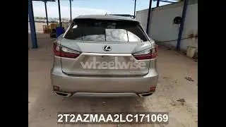 2020 LEXUS RX 350 BASE | VIN 2T2AZMAA2LC171069