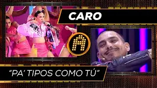 Caro Heredia cautivó al público su hermosa voz, al interpretar 