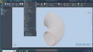 90 Degree Long Radius Elbow in Autodesk Inventor?