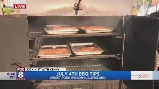 Kenny gets expert Cleveland-style BBQ tips from Sweet Pork Wilson's