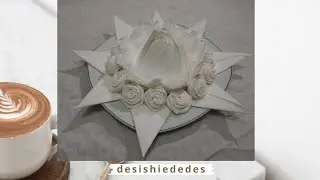 Cara melipat tisu|tissue decoration