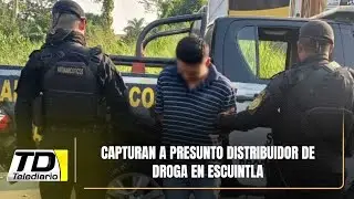 Capturan a presunto distribuidor de droga en Escuintla