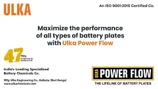 🌟 Level Up Your Battery Performance with Ulka Power Flow! 🌟
