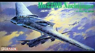 Dragon Horten Ho 229B  ,1/48, часть 1