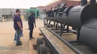 Angleton High School students create new kind of BBQ pit