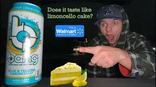 Bang Blue & Yellow Limoncello Energy Drink Review (Walmart Exclusive)