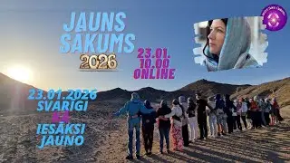 Jauns Sākums! 2026! ONLINE 23.01.26. pl. 10.00