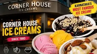 We Visited Virat & Anushka&rsquo;s Favourite Ice Cream Shop! Corner House | Mysore Food Series Ep. 4