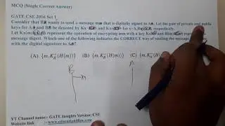 GATE CSE 2016 SET 1 || Computer Networks || GATE Insights Version: CSE