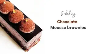 Chocolate Mousse Brownie Recipe | Rich & Fudgy
