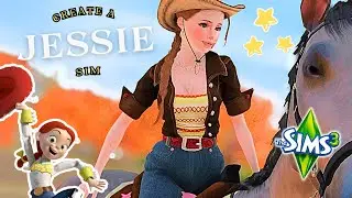 Джесси из истории игрушек 🎃🤠🐎| Sims 3 Create-A-Sim | Ссылки, CC включены!