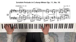 Scriabin &ndash; Prelude in C-sharp minor, Op.11 No. 10 | Скрябин Прелюдия до диез минор Опус 11 Номер 10