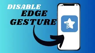 How to Disable Edge Gesture Priority in Stargon Browser | Turn Off Edge Gestures