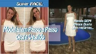 Vestido de Renda/Solange Maldonado - Modelagem