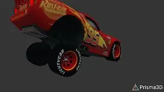 nouveau 3d de Flash McQueen (le mod&egrave;le du 3)