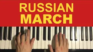 Gerhard Trede - Russian March (Piano Tutorial Lesson)