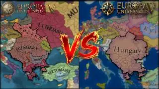Playing both EU5 and EU4 to see where can I do better as Hungary