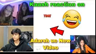 @KaashPlays  Reaction on @adarshuc  New Video  😍|  WARning 2.0⚠