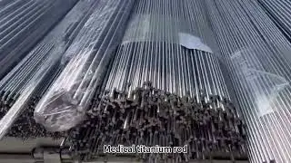 ISO 13485 Approved Gr5 ELI Titanium Rod ASTM F136 Standard Titanium Alloy Bar