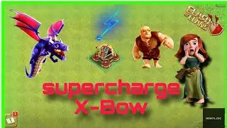 Supercharged X-Bow⚡️ vs All x 1 troops | Clash of clans |#clashofclans #trending #sumit007
