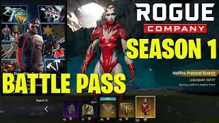 Rogue Company Battle Pass Season 1 All 50 Tiers Plus 3 Instant Rewards