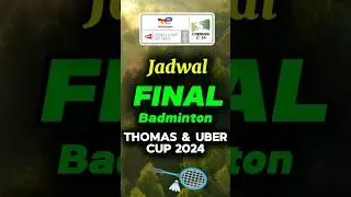 Badminton #thomascup #ubercup #thomasubercup2024 #badminton #badmintonindonesia #bwf #shorts