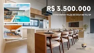 Casa à Venda no Condomínio Villas do Golfe em Itu