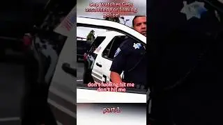 COP WATCHER GETS ASSAULTED FOR FILMING POLICE! #shorts #shortvideo