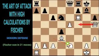 Robert James fischer vs Pal Benko 1963 - US championship. New york,USA